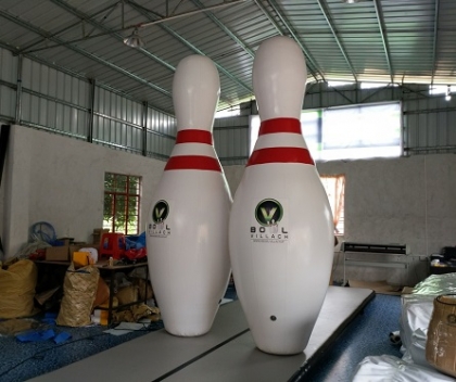 inflatable bowling pin