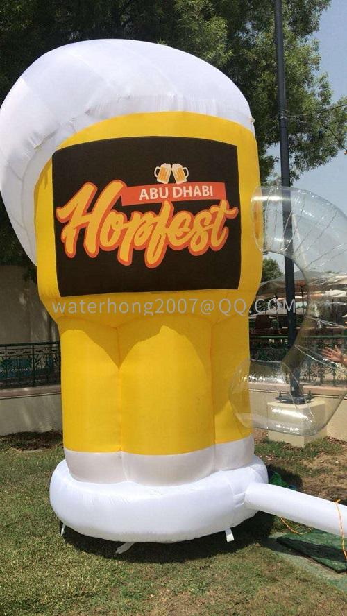 Inflatable beer mug, inflatable beer cup , inflatable mug