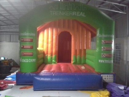Inflatable farm house bounce...