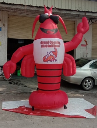 Inflatable lobster