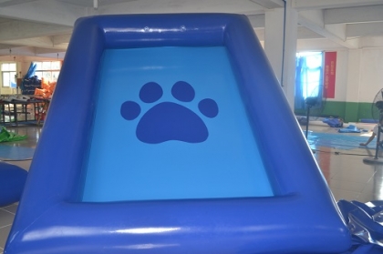 dog inflatable pool