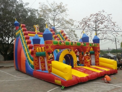 inflatable slide playground