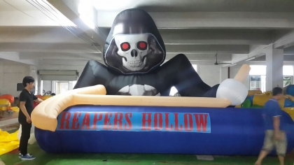 inflatable halloween grim re...