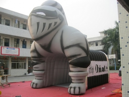 inflatable Knight sports tun...