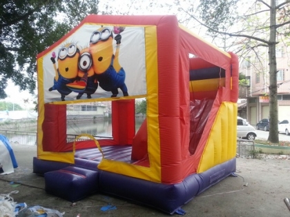 inflatable minions bouncer