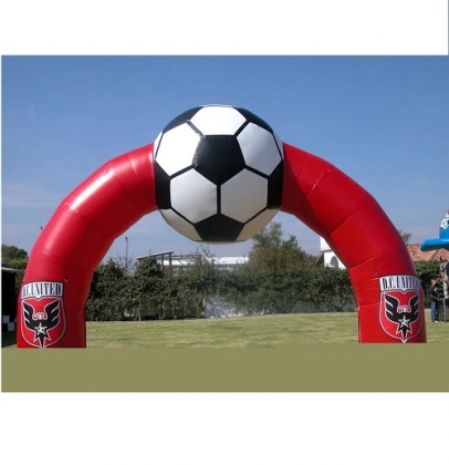 infltable football arch