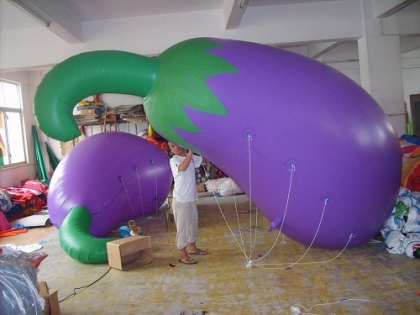 inflatable eggplant balloon,...