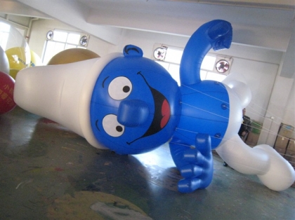 inflatable Smurfs helium bal...