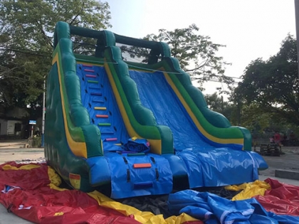 inflatable small slide
