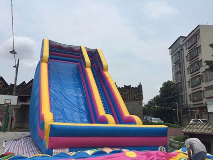 inflatable water giant slide