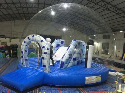 inflatable bubble bouncer