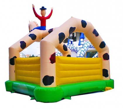 inflatable cowboy bouncer
