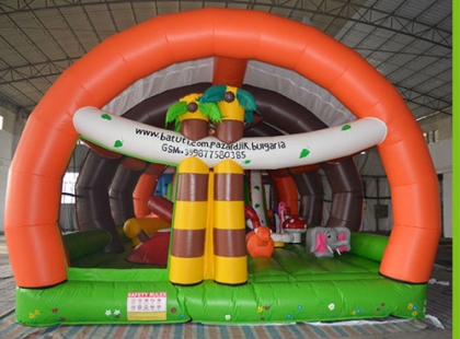 inflatable obstacle bounce h...