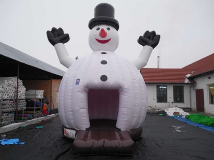 inflatable snowman christmas...