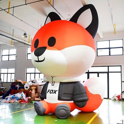 inflatable fox