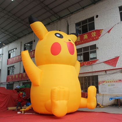 inflatable pikachu