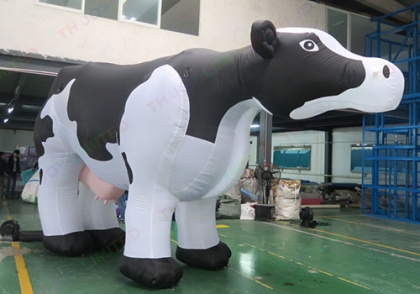inflatable milk cow