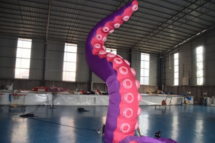 inflatable tentacle