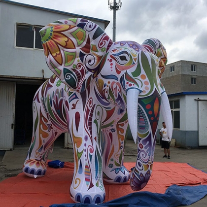 inflatable elephant animal