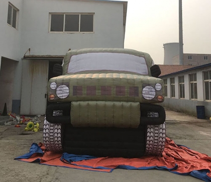 inflatable army vehicle