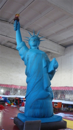 inflatable Statue of Liberty