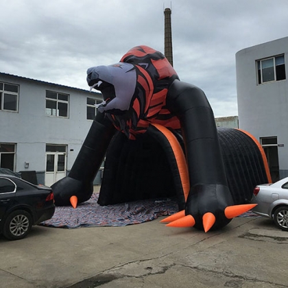 inflatable lion animal masco...