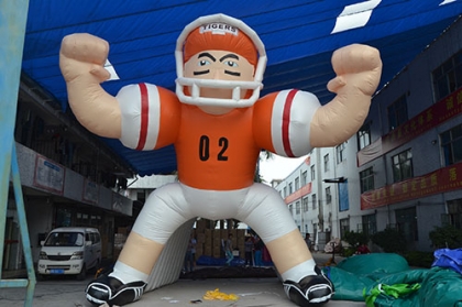 inflatable football player m...