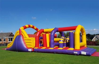 mini inflatable obstacle cou...