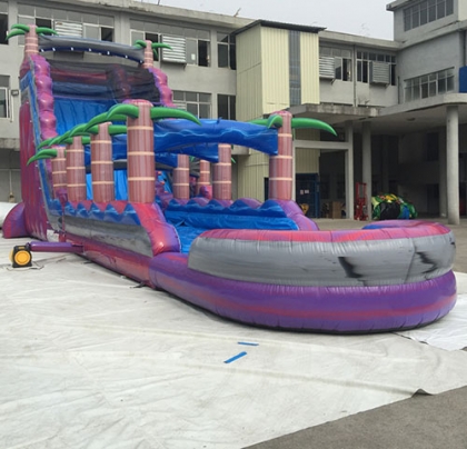JUNGLE INFLATABLE WATER SLID...