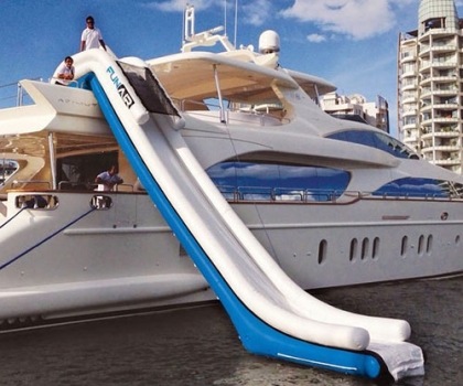 Inflatable Slides Yacht Slid...