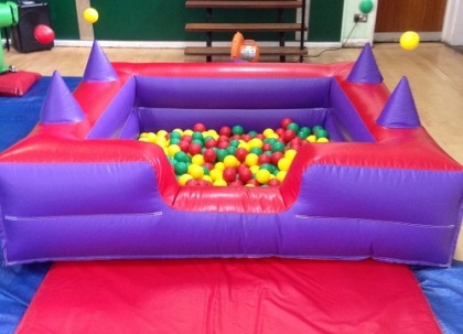 inflatable ball pit