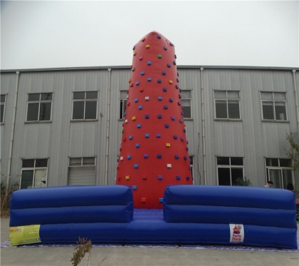 inflatable climbing walls in...