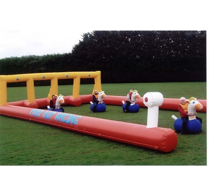 Outdoor inflatable pony hors...