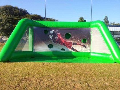 football inflatable shooting...