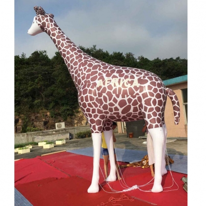giraffe inflatable animal ba...