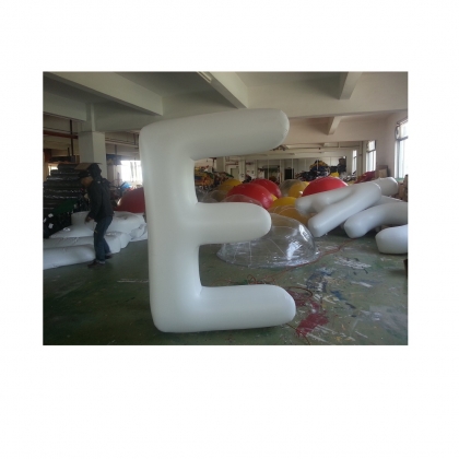 E letter inflatable balloon ...