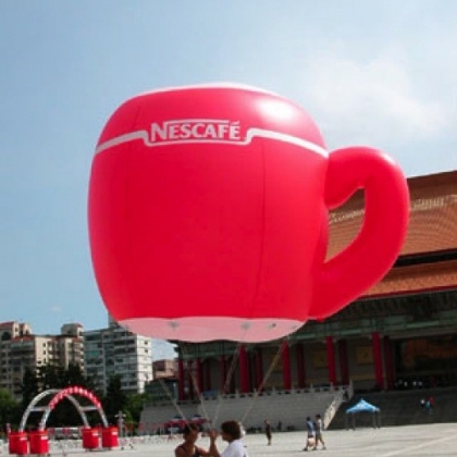 CUP SHAPE inflatable coffee ...