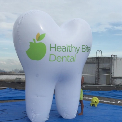 tooth shape inflatable heliu...