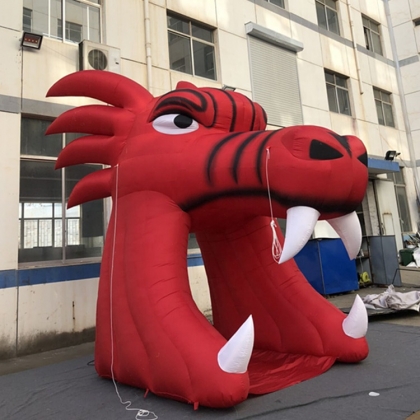 inflatable dragon football h...