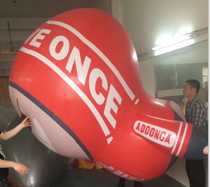 inflatable KO boxing balloon