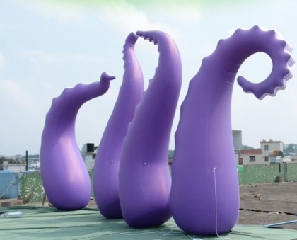 inflatable octopus tentacle ...