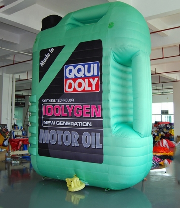 inflatable oil bottle replic...