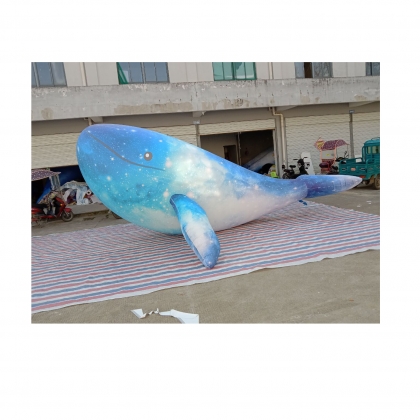 inflatable whale fish , adve...