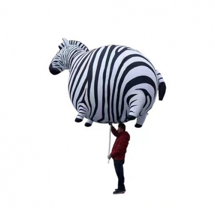 inflatable zebra animal with...