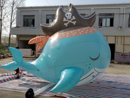 inflatable pirate whale mari...
