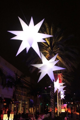 inflatable led star advertis...