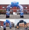 arch entrance inflatable mic...