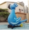 Colorful inflatable parrot/i...