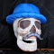 Halloween Inflatable Skull H...