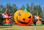 GIANT inflatable pumpkin gho...